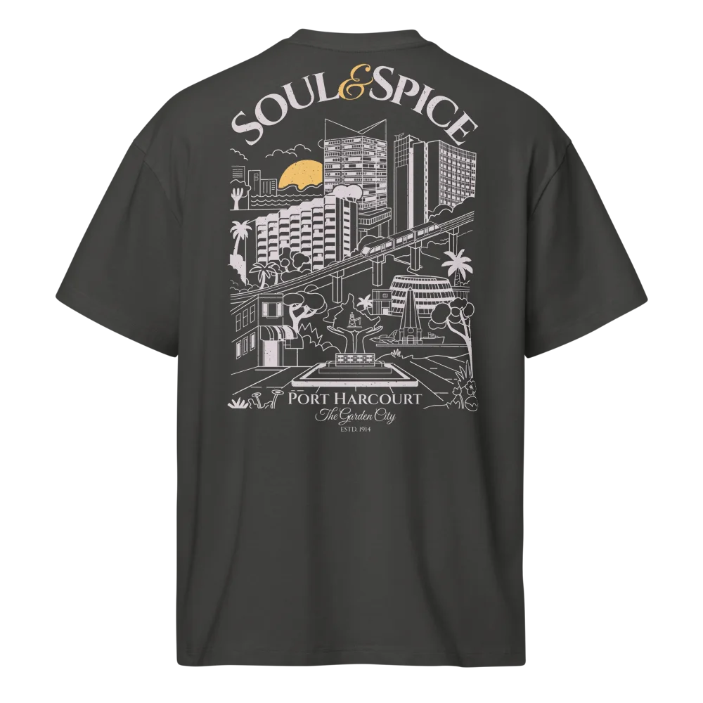 Origins "Port Harcourt" Tee — Black