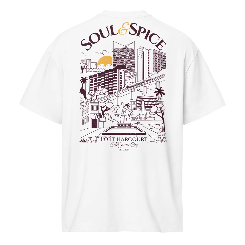 Origins "Port Harcourt" Tee — White